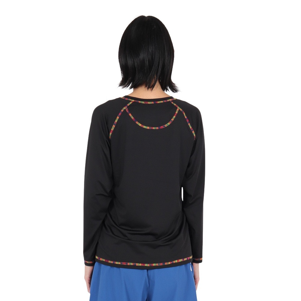 チャムス（CHUMS）（レディース）スプラッシュ ブービー フェイス 長袖 Tシャツ CH11-2541-K094