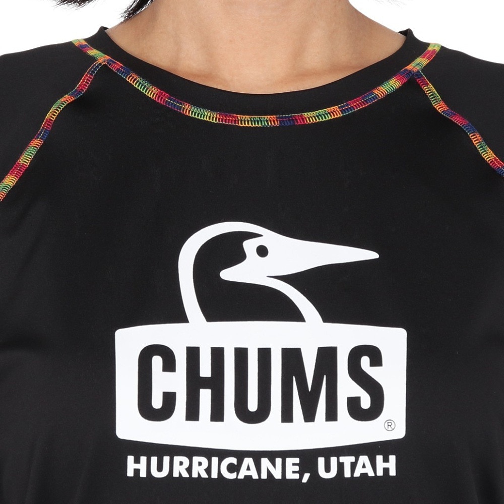 チャムス（CHUMS）（レディース）スプラッシュ ブービー フェイス 長袖 Tシャツ CH11-2541-K094