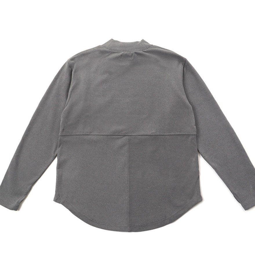 クリフメイヤー（KRIFF MAYER）（レディース）もちのび モックネックT W2515608:15:GRAY