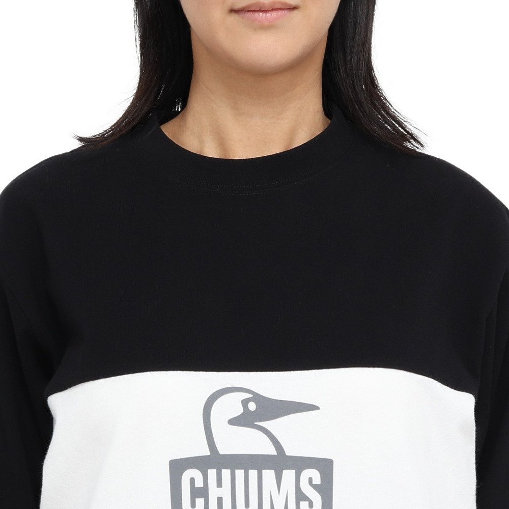 チャムス（CHUMS）（レディース）Kearns Panel 長袖Tシャツ CH11-2652-K004