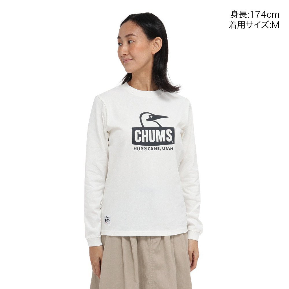 チャムス（CHUMS）（レディース）ブービーフェイス ブラッシュド ロングスリーブTシャツ CH11-2667-W071