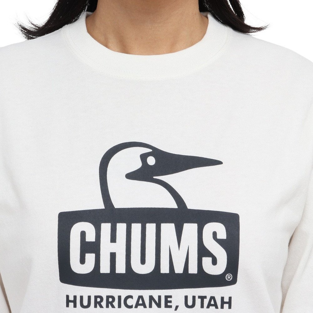 チャムス（CHUMS）（レディース）ブービーフェイス ブラッシュド ロングスリーブTシャツ CH11-2667-W071