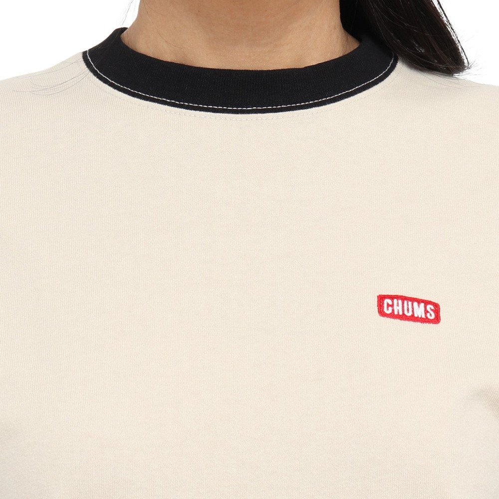 チャムス（CHUMS）（レディース）ブービーロゴ ブラッシュド ロングスリーブTシャツ CH11-2668-C110