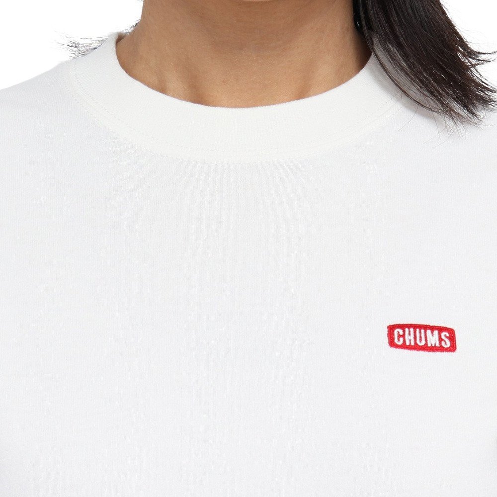 チャムス（CHUMS）（レディース）ブービーロゴ ブラッシュド ロングスリーブTシャツ CH11-2668-W001