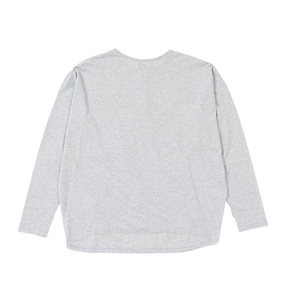 クリフメイヤー（KRIFF MAYER）（レディース）長袖Tシャツ UVカットさら コクーン ロンTシャツ W2537816:15:GRAY