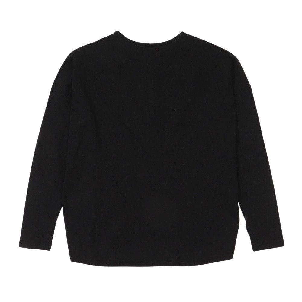クリフメイヤー（KRIFF MAYER）（レディース）長袖Tシャツ UVカットさら コクーン ロンTシャツ W2537816:19:BLACK