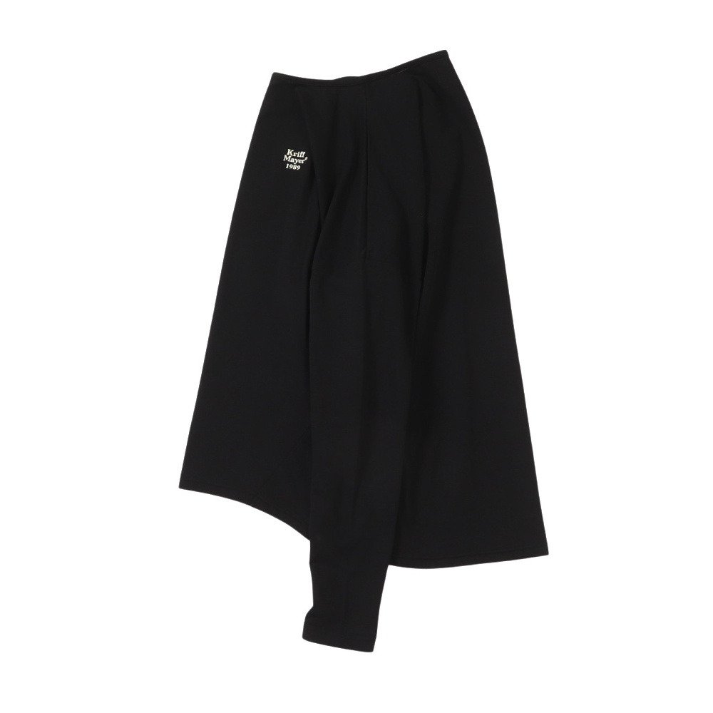 クリフメイヤー（KRIFF MAYER）（レディース）長袖Tシャツ UVカットさら コクーン ロンTシャツ W2537816:19:BLACK
