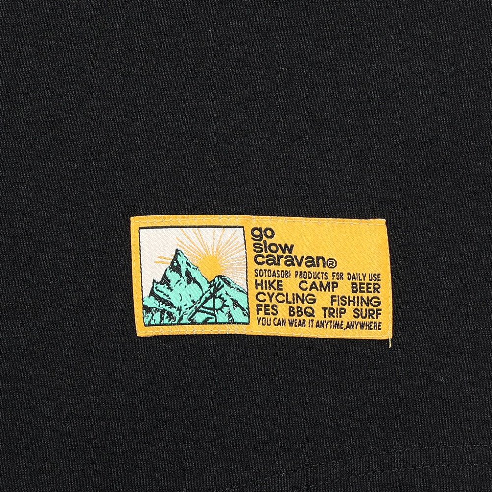 ゴースローキャラバン（GOSLOWCARAVAN）（レディース）USAコットン gscWORLD 8分袖 ベースボール Tシャツ 361906 GRN