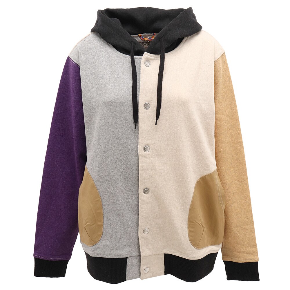  ピュアエコドライボタンパーカー 0312512-90K