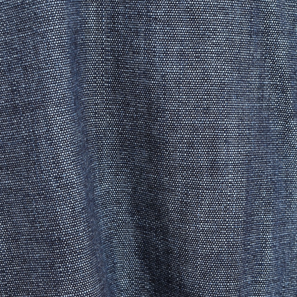 クリフメイヤー（KRIFF MAYER）（レディース）ジャケット ゆったりデニムカバーオール 2234008L-1669:BLUE-STRP サックス ストライプ シャツジャケット