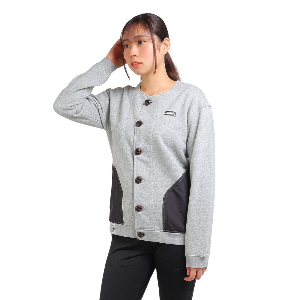 チャムス] カーディガン Logo Nylon Combi Cardigan メンズ 新品 タグ