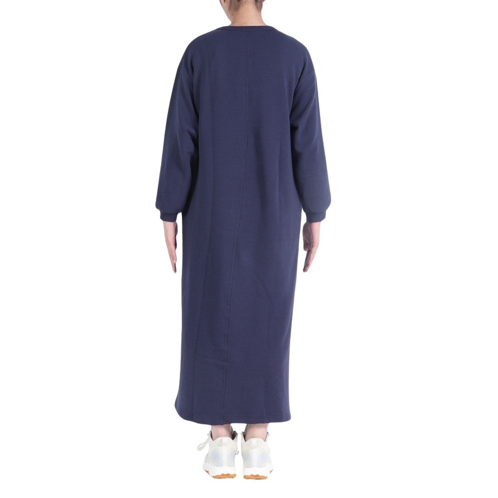 クリフメイヤー（KRIFF MAYER）（レディース）ワンピース ルームウェア TOTONOU CLUB ワンピースセット 2337825L-79:NAVY ネイビー 手拭い付