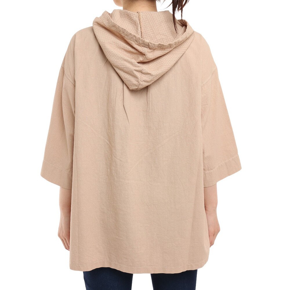 クリフメイヤー（KRIFF MAYER）（レディース）アウトドア 製品染めシャツパーカー 2144000L-20 BEIGE