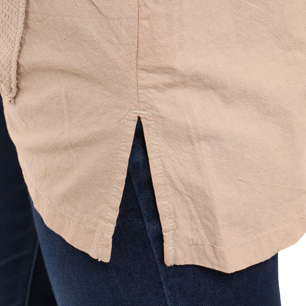 クリフメイヤー（KRIFF MAYER）（レディース）アウトドア 製品染めシャツパーカー 2144000L-20 BEIGE