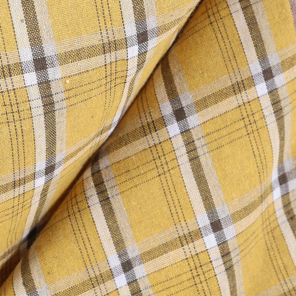 クリフメイヤー（KRIFF MAYER）（レディース）カジュアルシャツ 長袖 マルチオーバーサイズシャツ 2245803L-55:YELLOW イエロー