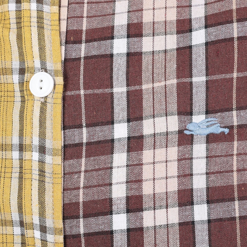クリフメイヤー（KRIFF MAYER）（レディース）カジュアルシャツ 長袖 マルチオーバーサイズシャツ 2245803L-55:YELLOW イエロー