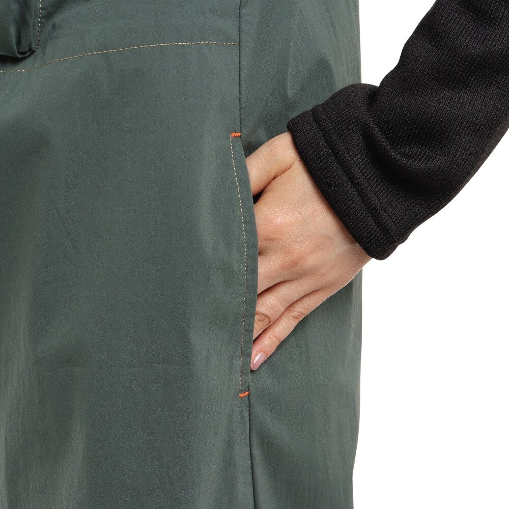 クリフメイヤー（KRIFF MAYER）（レディース）ジャンパースカート ロングベスト ワンピース 2143502L-69 KHAKI カーキ