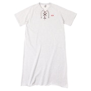 (レディース)ワンピース 半袖 キーストーンレースアップドレス CH18-1252-G005 グレー