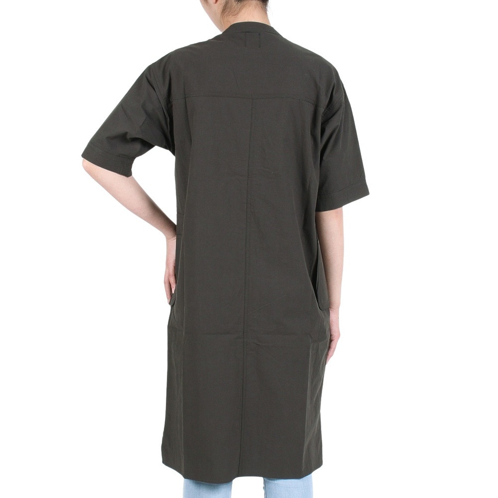 クリフメイヤー（KRIFF MAYER）（レディース）ワンピース 半袖 キャンプワンピース 2245120L-17:CHARCOAL チャコールグレー