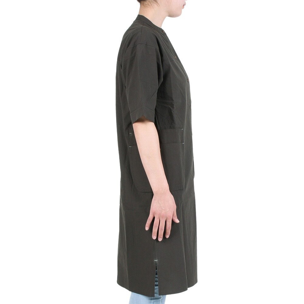 クリフメイヤー（KRIFF MAYER）（レディース）ワンピース 半袖 キャンプワンピース 2245120L-17:CHARCOAL チャコールグレー