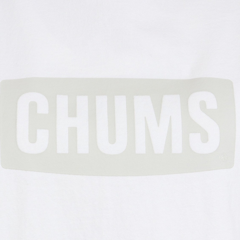 チャムス（CHUMS）（レディース）ヘビーウエイトチャムスロゴ 長袖ワンピース CH18-1274-W001 ホワイト