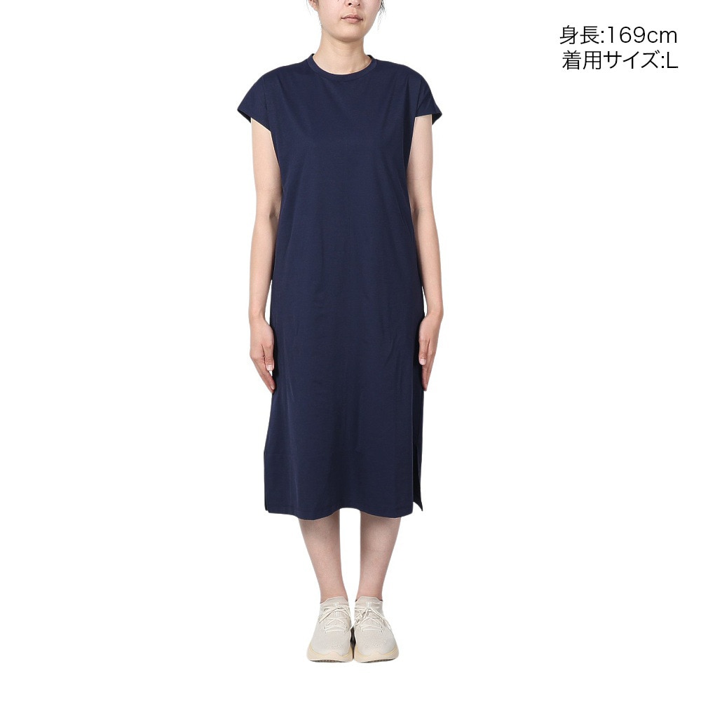 フットマーク（FOOTMARK）（レディース）フレンチスリーブ ワンピース 3100131-19