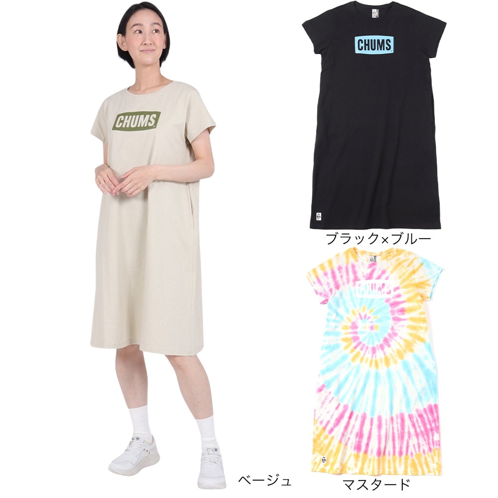 チャムス（CHUMS）（レディース）ロゴドレス CH18-1259-G076