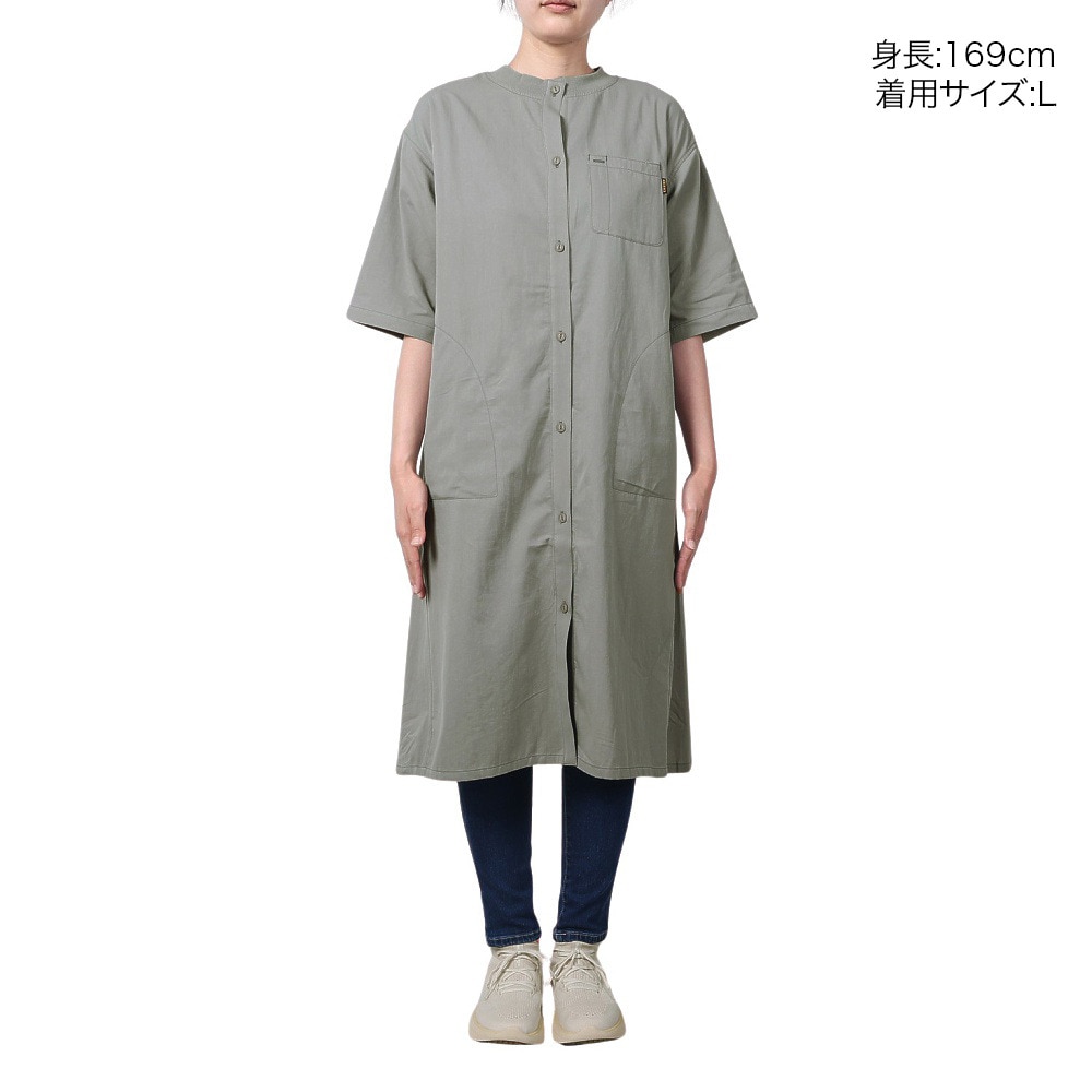クリフメイヤー（KRIFF MAYER）（レディース）ユーティリティー ワンピース 2345116L-15 GRAY
