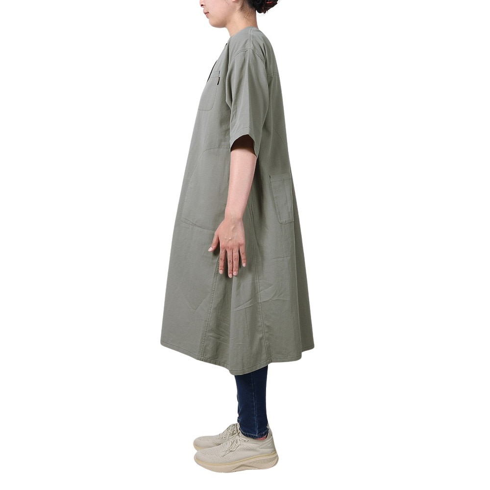 クリフメイヤー（KRIFF MAYER）（レディース）ユーティリティー ワンピース 2345116L-15 GRAY