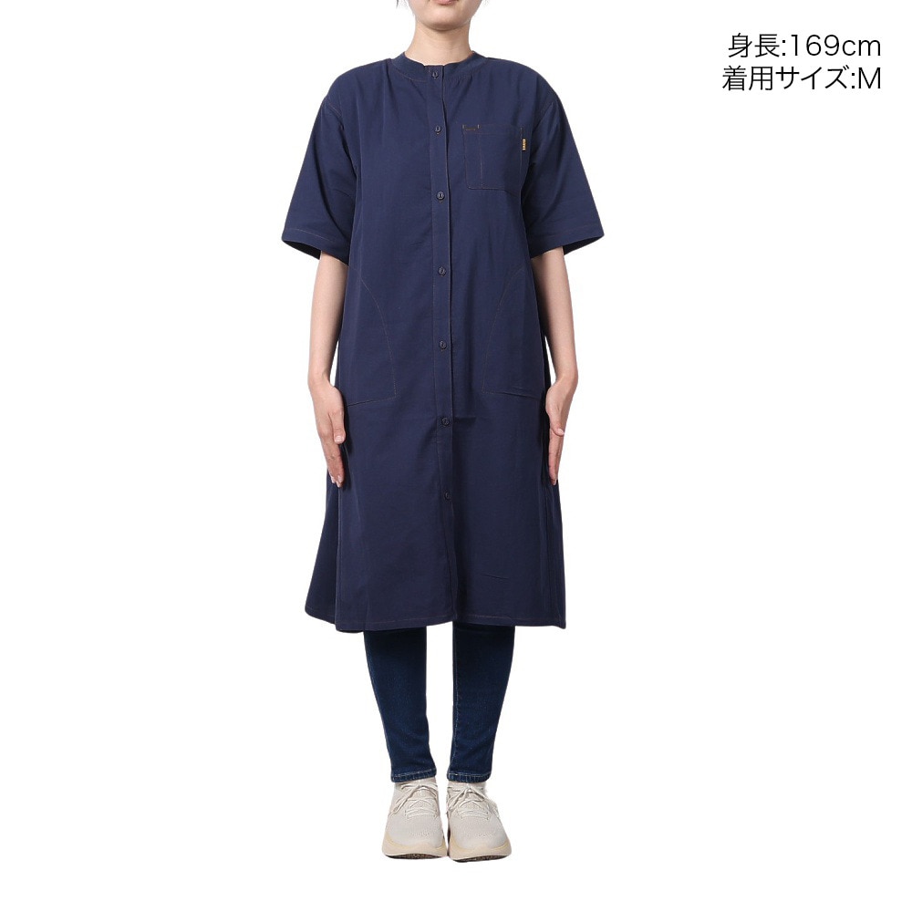 クリフメイヤー（KRIFF MAYER）（レディース）ユーティリティー ワンピース 2345116L-79 NAVY