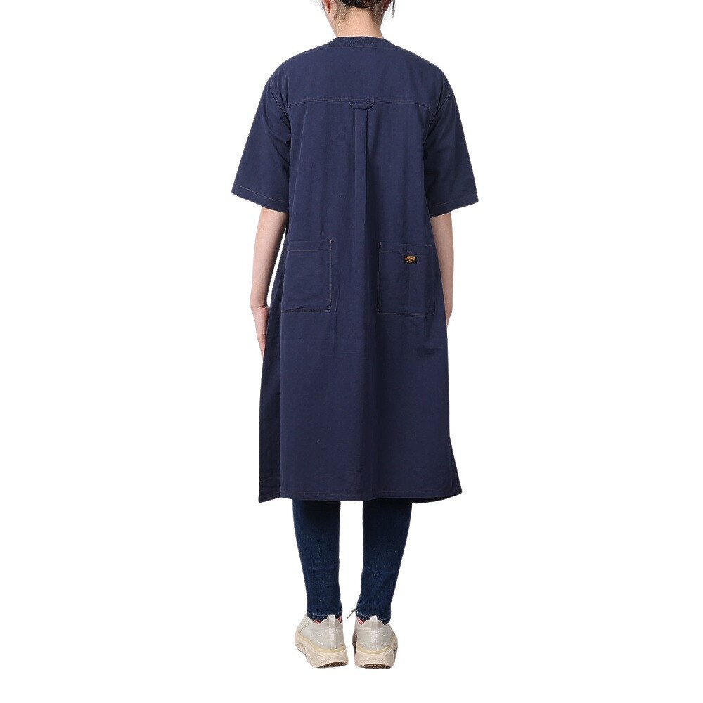 クリフメイヤー（KRIFF MAYER）（レディース）ユーティリティー ワンピース 2345116L-79 NAVY