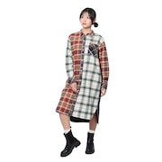 (レディース)ビエラ チェック シャツワンピース 2413504L 90 MULTI-COL