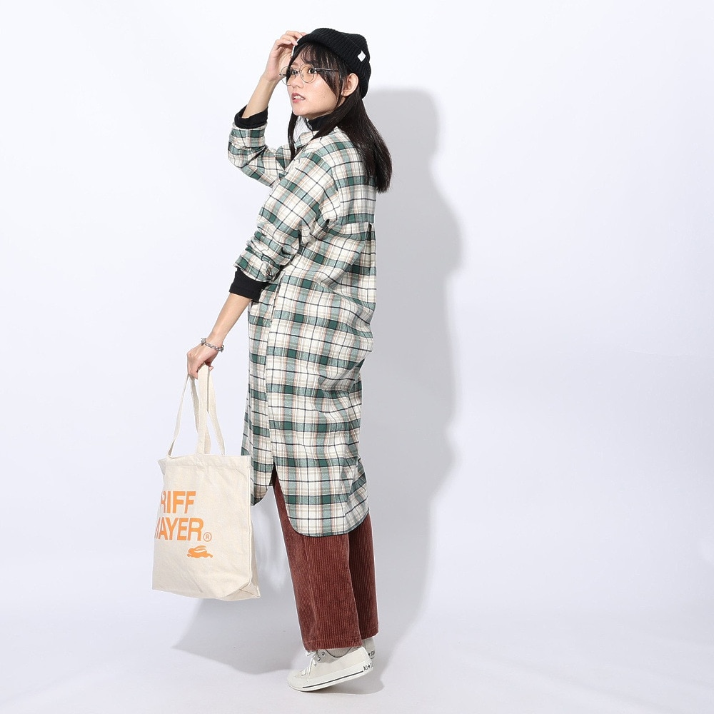 クリフメイヤー（KRIFF MAYER）（レディース）ビエラ チェック シャツワンピース 2413504L 9 NATURAL