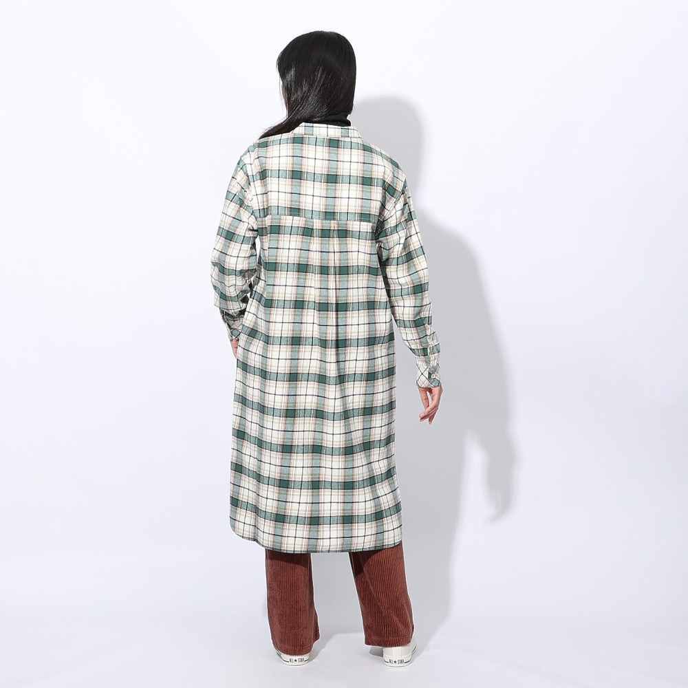 クリフメイヤー（KRIFF MAYER）（レディース）ビエラ チェック シャツワンピース 2413504L 9 NATURAL