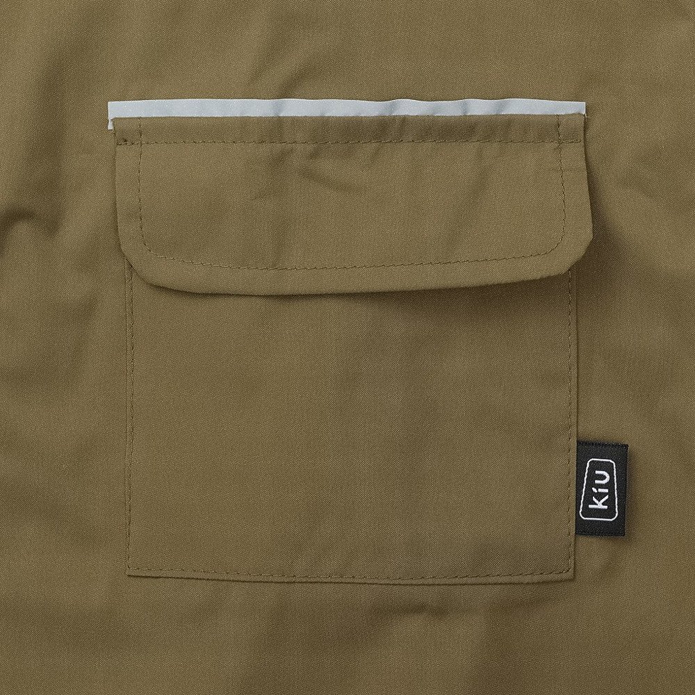 キウ（Kiu）（キッズ）キッズ レインコート K409-906 カーキ