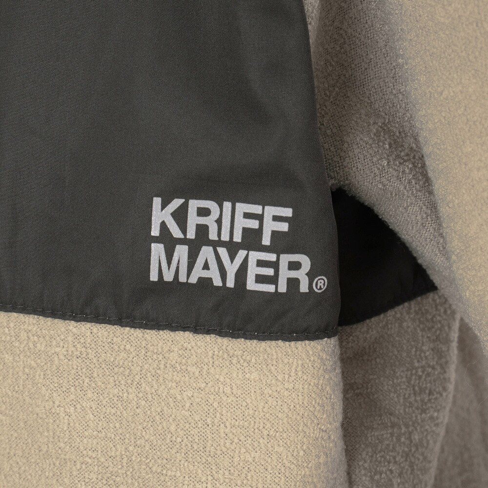 クリフメイヤー（KRIFF MAYER）（キッズ）アウトドア ジュニア 裏起毛かるポカ ジャケット 2217826K-15:GRAY