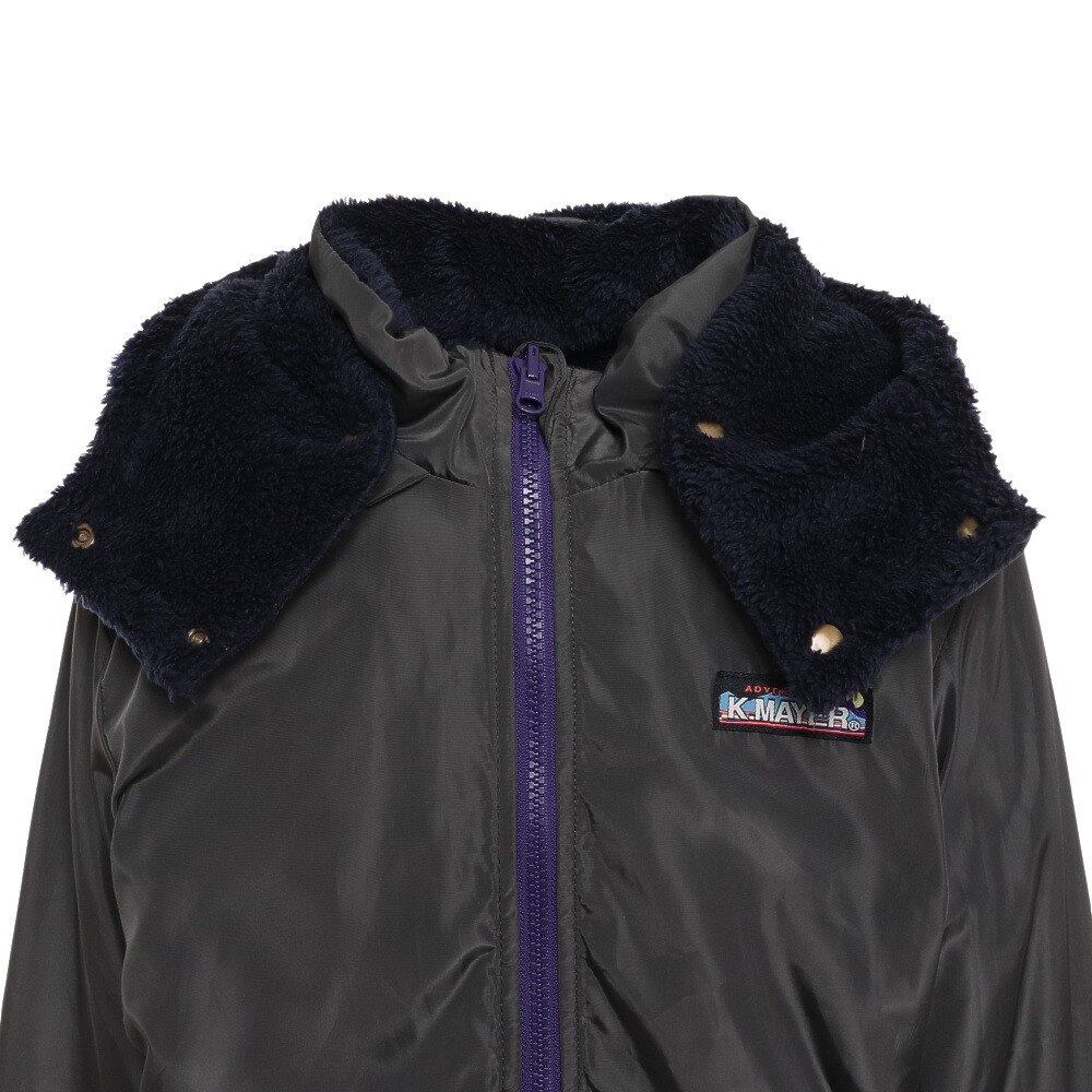 クリフメイヤー（KRIFF MAYER）（キッズ）ジャケット アウター  ジュニア ひっくりスペシャルJK 2227811K-17:CHARCOAL