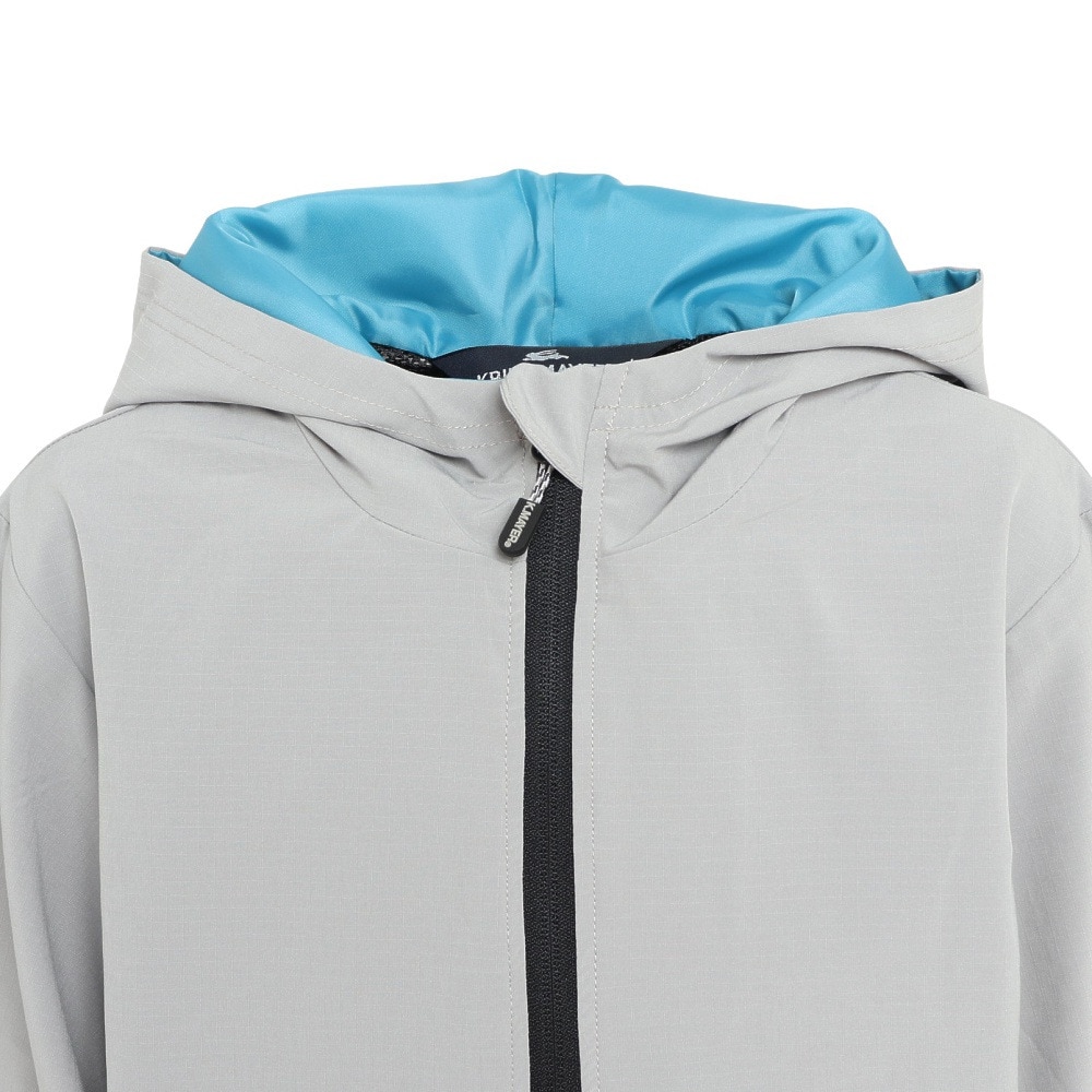 クリフメイヤー（KRIFF MAYER）（キッズ）アウター ライト ストレッチアクティブマンパーカー 2237816K-15:GRAY グレー 120 130 140 150