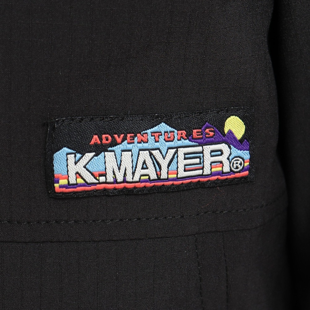 クリフメイヤー（KRIFF MAYER）（キッズ）アウター ライト ストレッチアクティブマンパーカー 2237816K-19:BLACK ブラック 120 130 140 150