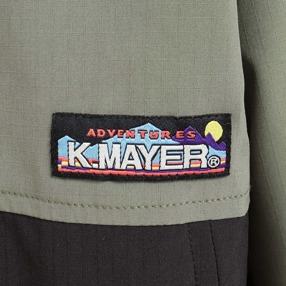 クリフメイヤー（KRIFF MAYER）（キッズ）アウター ライト ストレッチアクティブマンパーカー 2237816K-69:KHAKI カーキ 120 130 140 150