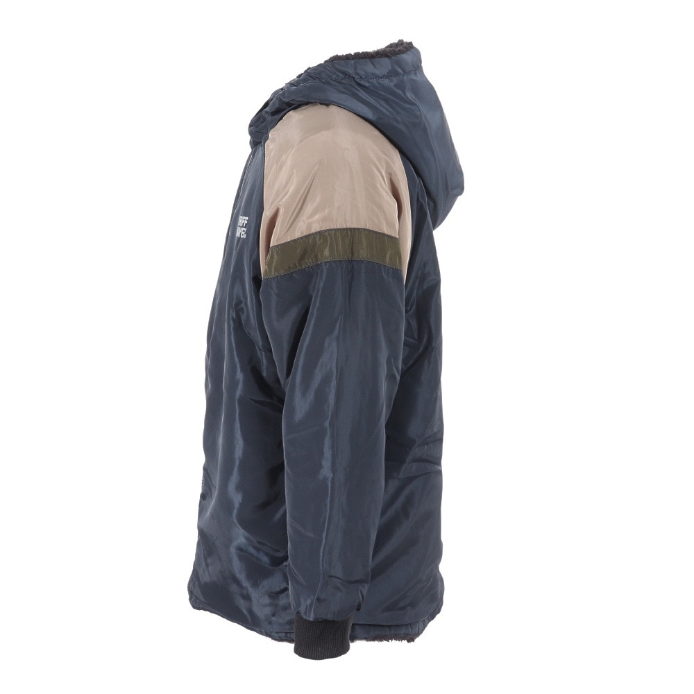 クリフメイヤー（KRIFF MAYER）（キッズ）ジュニア アウター ジャケット リバーシブル ひっくりパーカー 2317822K-79:NAVY ネイビー