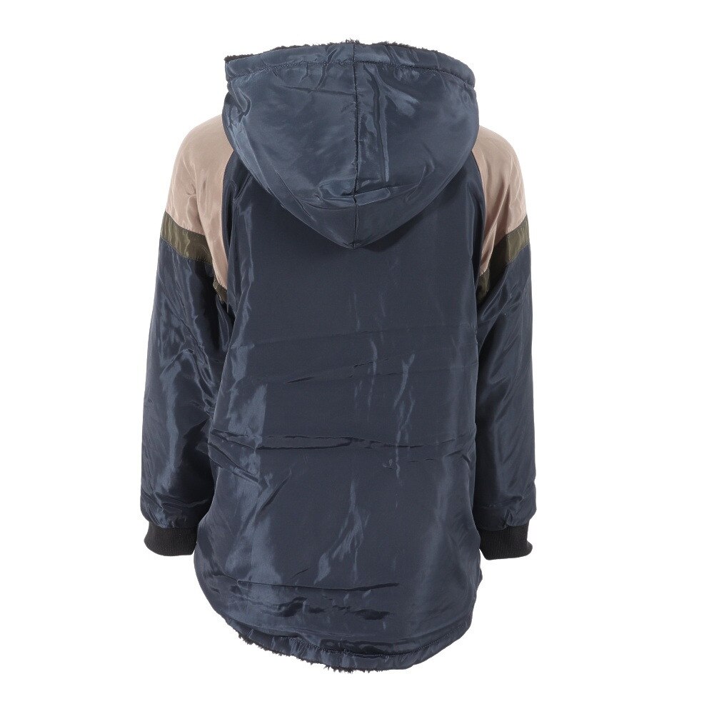 クリフメイヤー（KRIFF MAYER）（キッズ）ジュニア アウター ジャケット リバーシブル ひっくりパーカー 2317822K-79:NAVY ネイビー