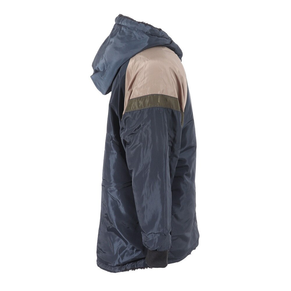 クリフメイヤー（KRIFF MAYER）（キッズ）ジュニア アウター ジャケット リバーシブル ひっくりパーカー 2317822K-79:NAVY ネイビー