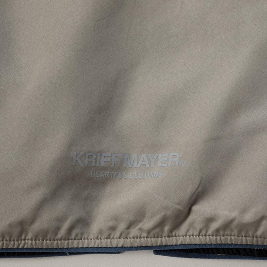 クリフメイヤー（KRIFF MAYER）（キッズ）ジュニア アウター おでかけ シャカジャケット 2417837K:15:GRAY グレー パッカブルフード