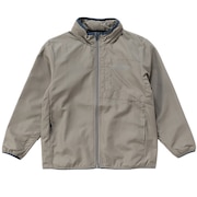 (キッズ)ジュニア アウター おでかけ シャカジャケット 2417837K:15:GRAY グレー パッカブルフード