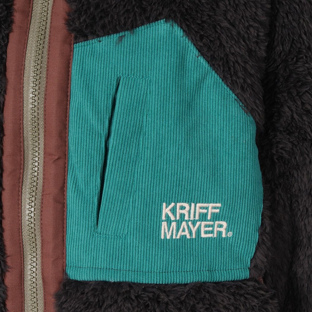 クリフメイヤー（KRIFF MAYER）（キッズ）ジュニア シャギーボアフードジャケット J2514413:19:BLACK