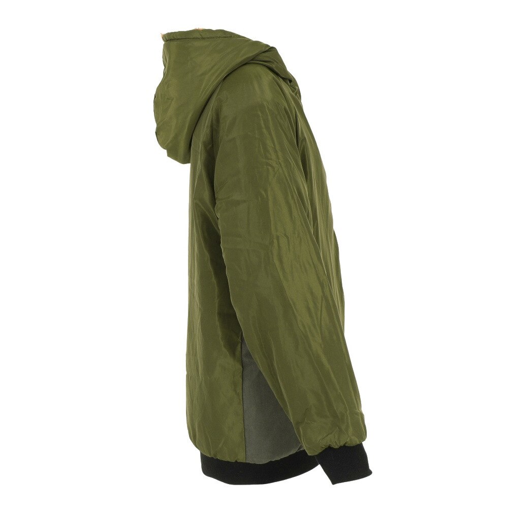 クリフメイヤー（KRIFF MAYER）（キッズ）アウトドア アウター ジャケット リバーシブル ひっくりパーカー 2217816K-69:KHAKI