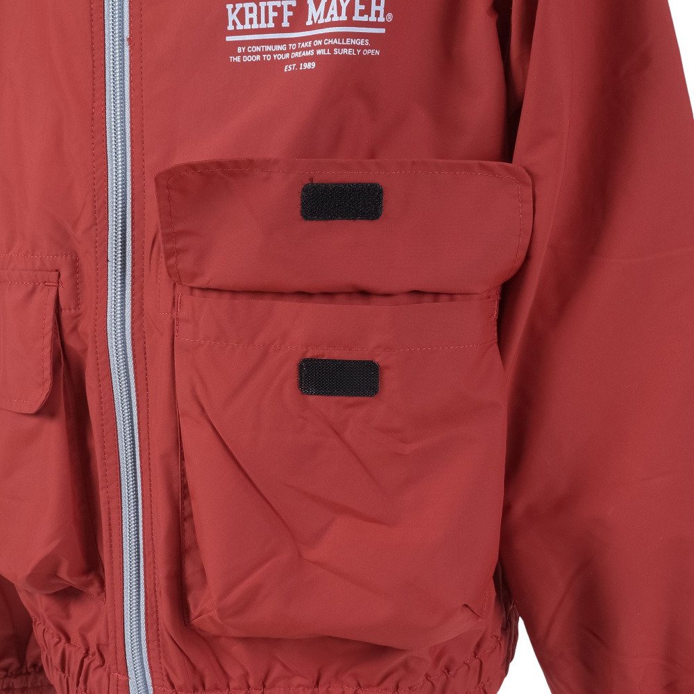 クリフメイヤー（KRIFF MAYER）（キッズ）ライトテックブルゾン J2537823:35:RED