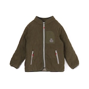 (キッズ)ジュニア アウター ジャケット ブービーステッチ フリースジャケット CH24-1059-M032 オリーブ