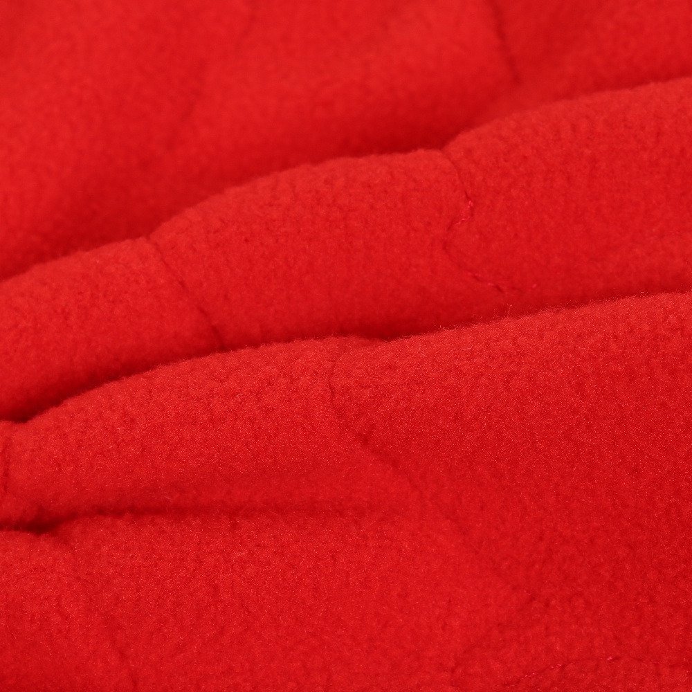 チャムス（CHUMS）（キッズ）ジュニア アウター ジャケット ブービーステッチ フリースジャケット CH24-1059-R001 レッド